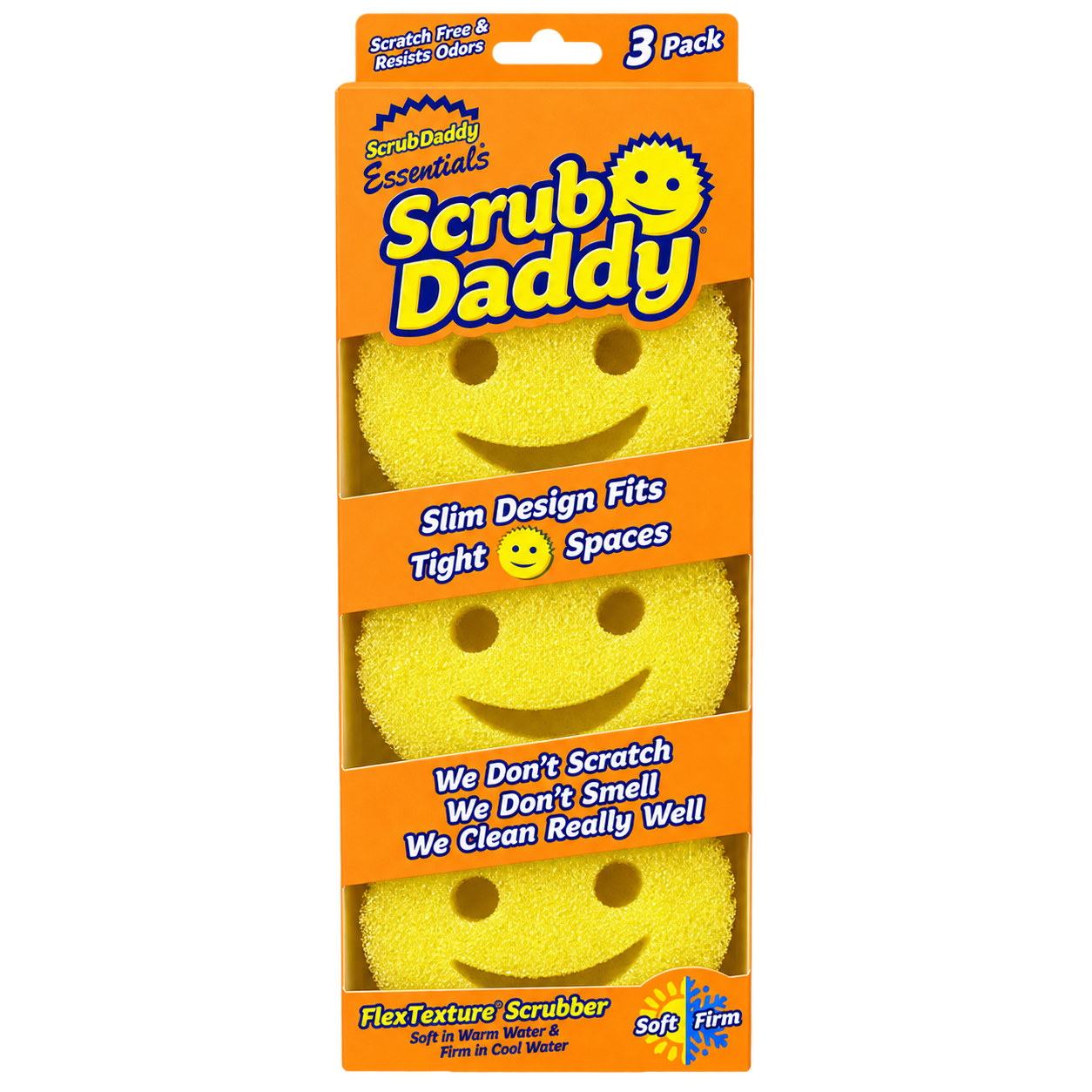 Scrub Daddy Esponja de Lavar Platos 3pack
