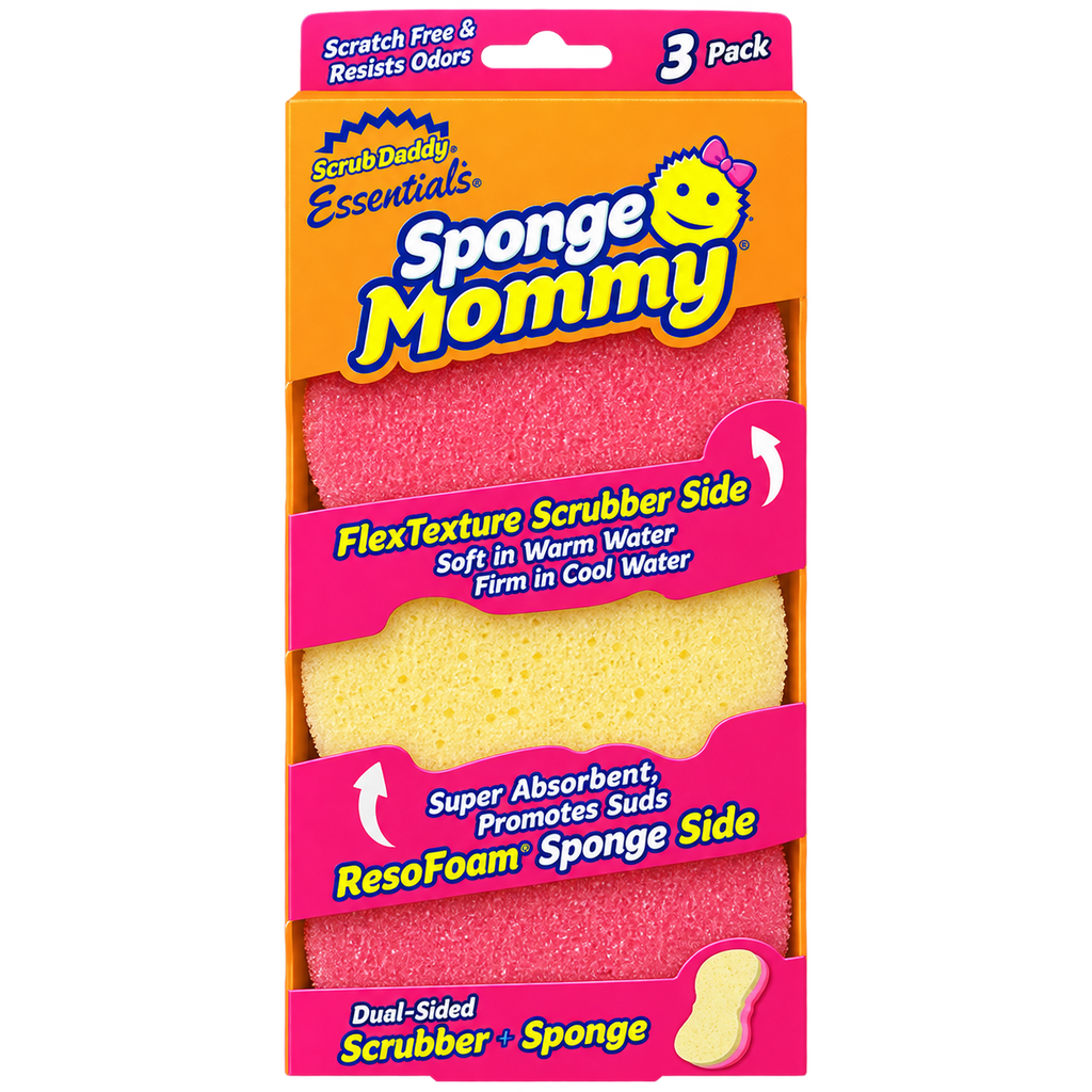 Scrub Daddy Esponja de Lavar Platos 3pack